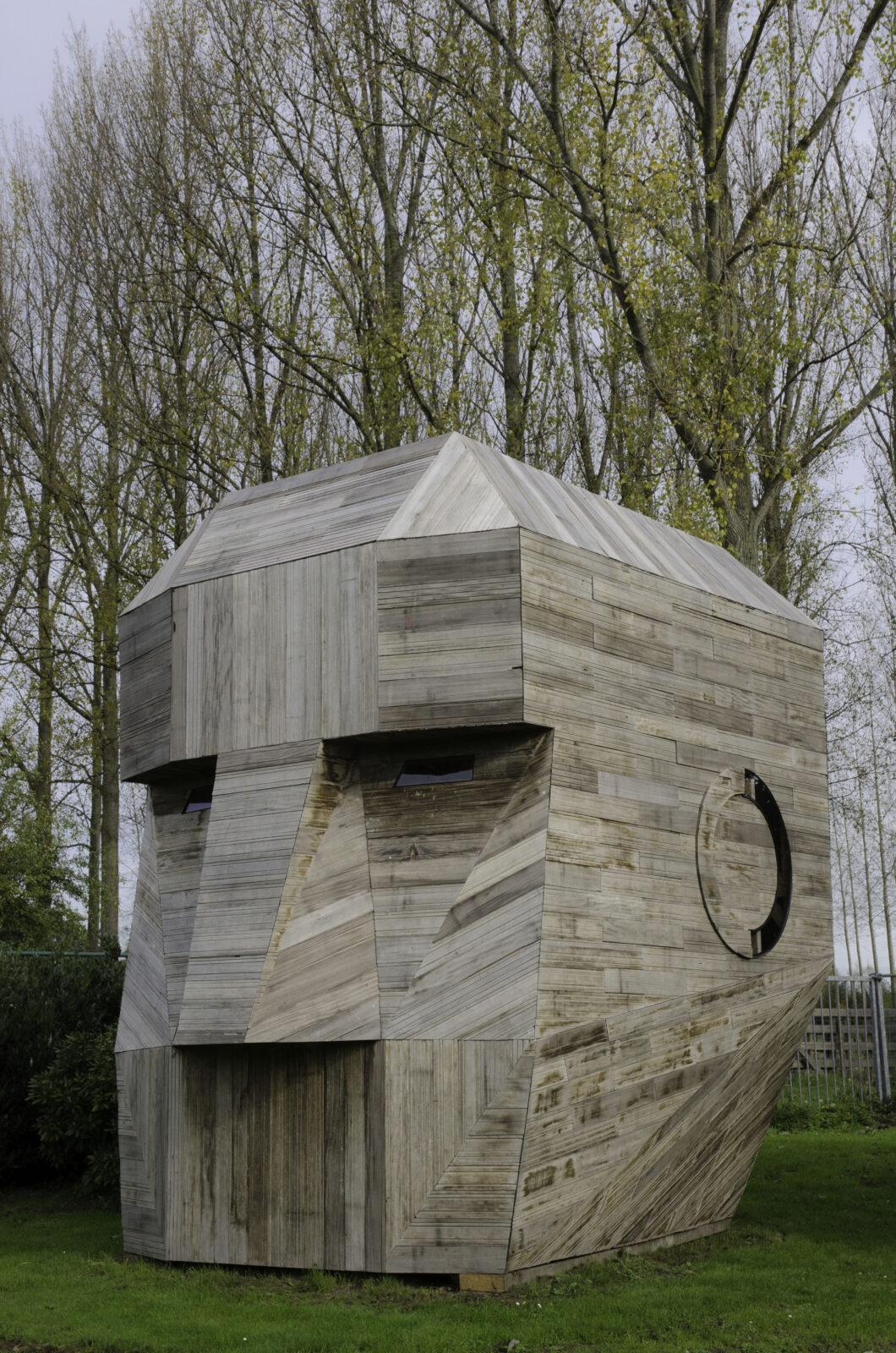 Frits Jeuris, Think a Head, hout, 2014