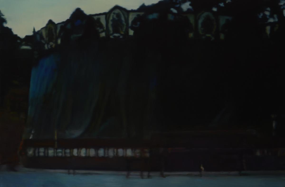 Mieke Teirlinck, Game is over, Olie op doek, 2014, 120 x 80cm