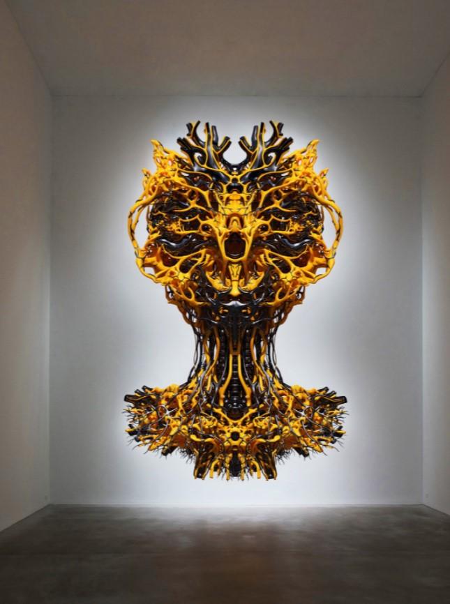 Nick Ervinck, Agrieborz, diverse afmetingen, 2009 - 2010