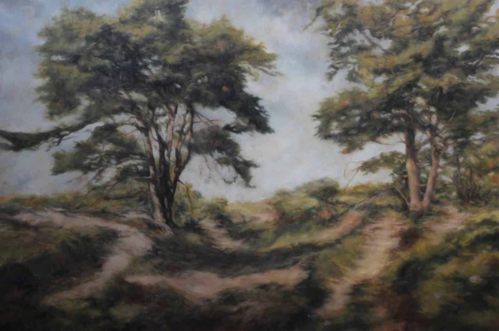 Peter De Koninck, Arcadië, Olie op doek, 2021, 180x120 cm