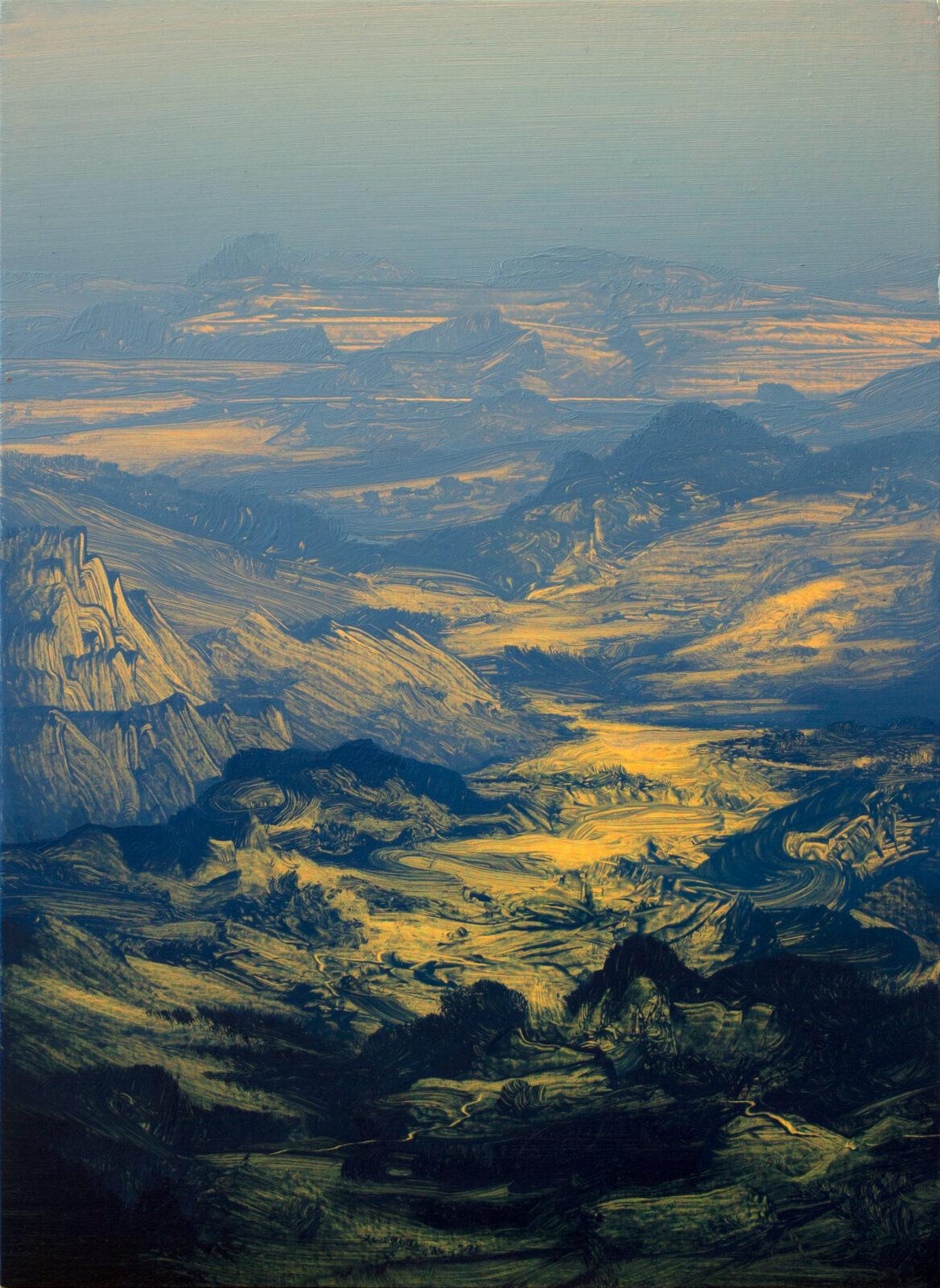 Stefan Peters, Untitled, Olie op acryl op doek, 2022, 60 x 80 cm
