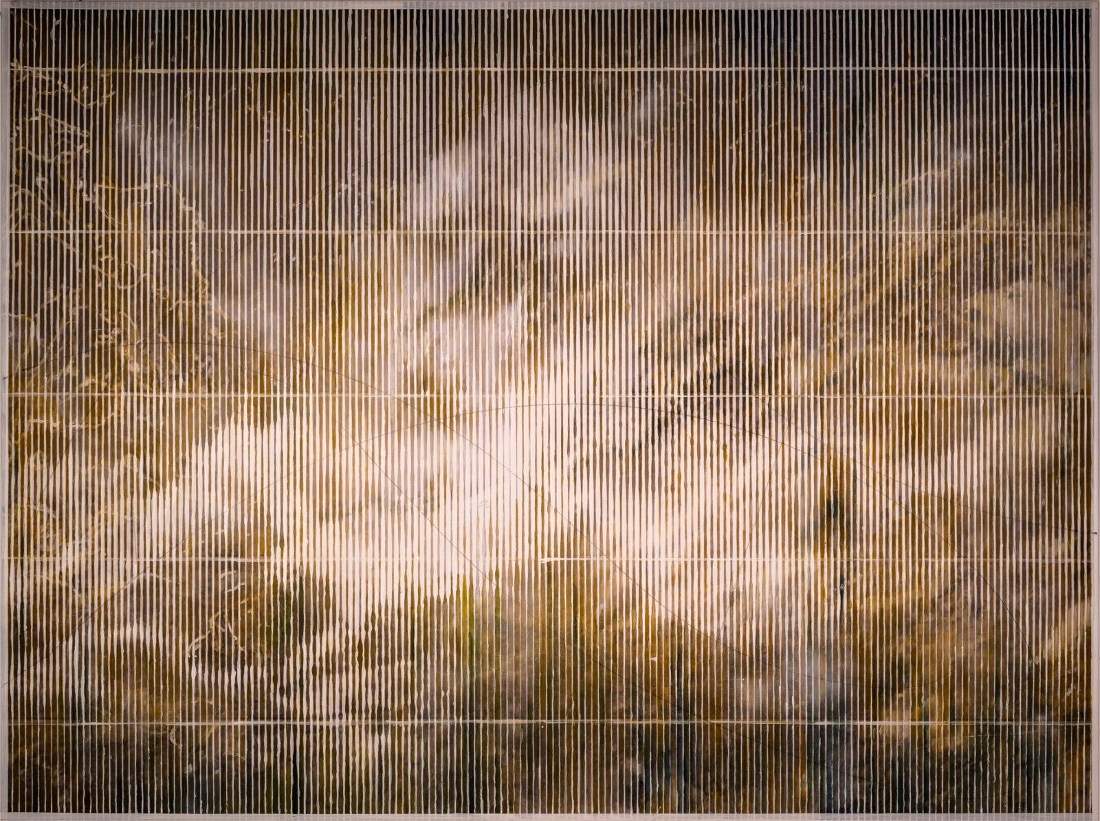 Patrick Ceyssens, That's just a part of it #1, oil, spraypaint, canvas, 200 x 150 cm