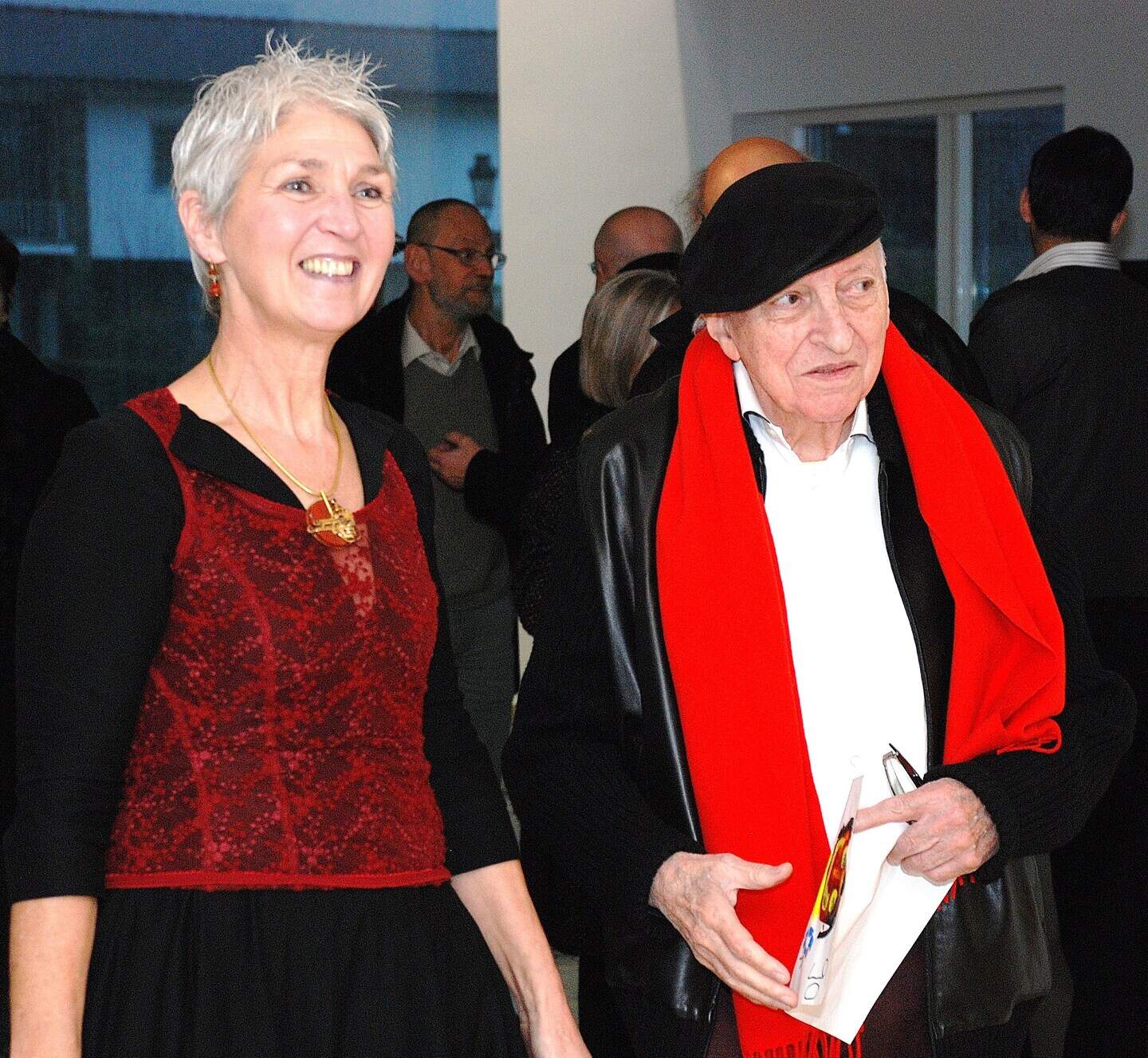 Met Octave Landuyt (foto Rudi Smeets)