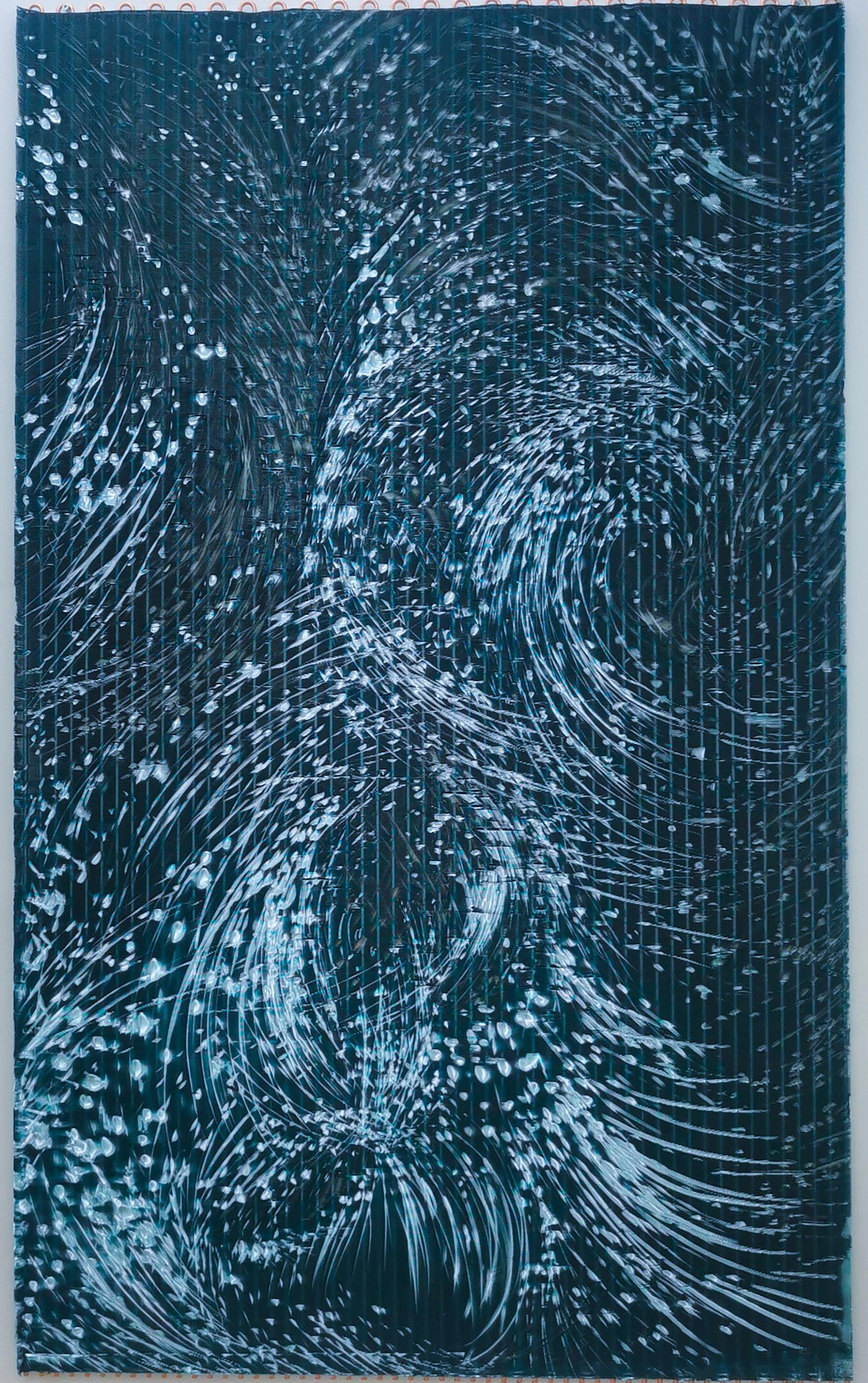 Joke Raes, Velvet Vivid, Aluminium en koper, 2025