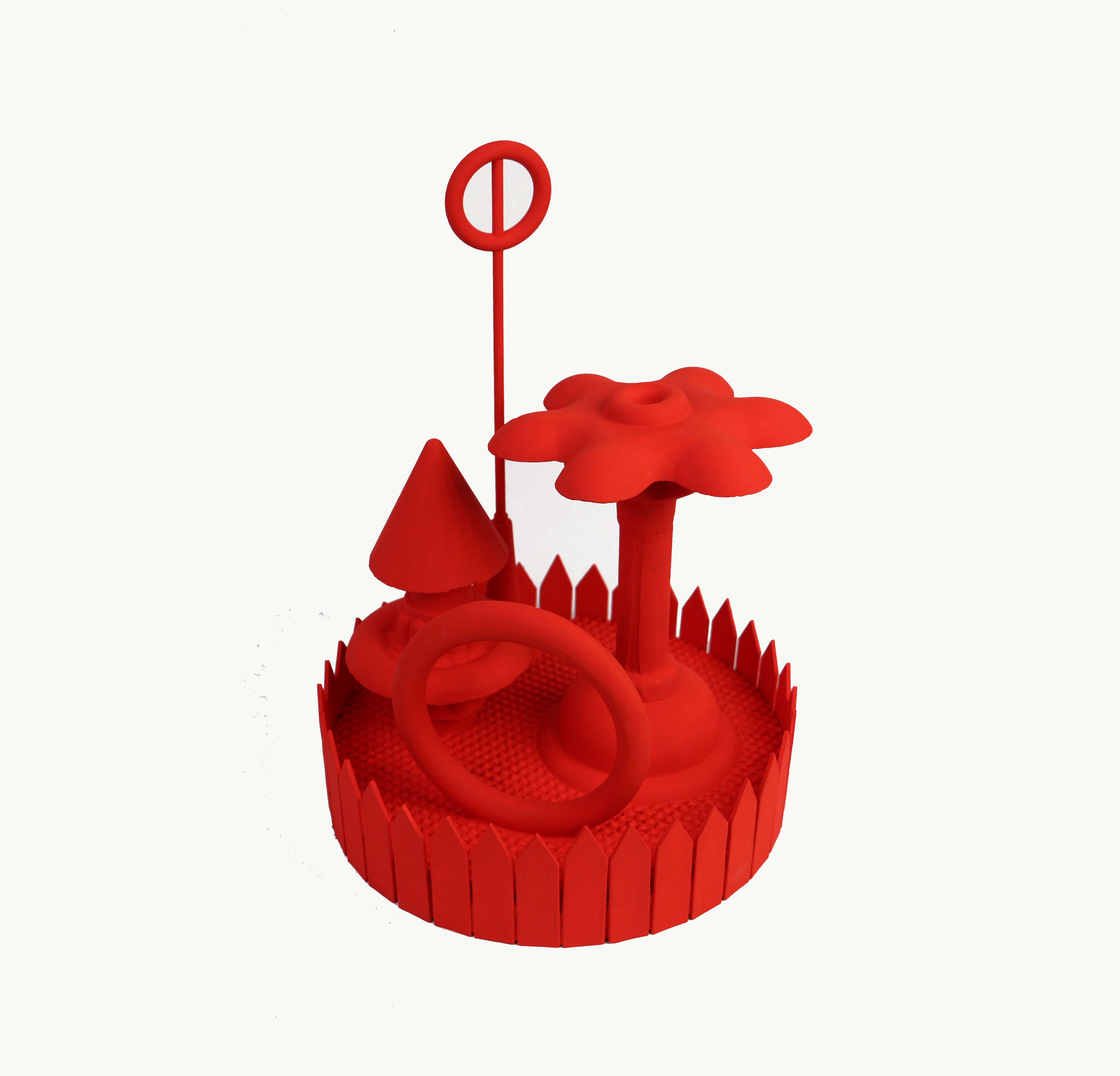 Sara Bomans, Waste to Play 4 Island, Mixed Media, 2025